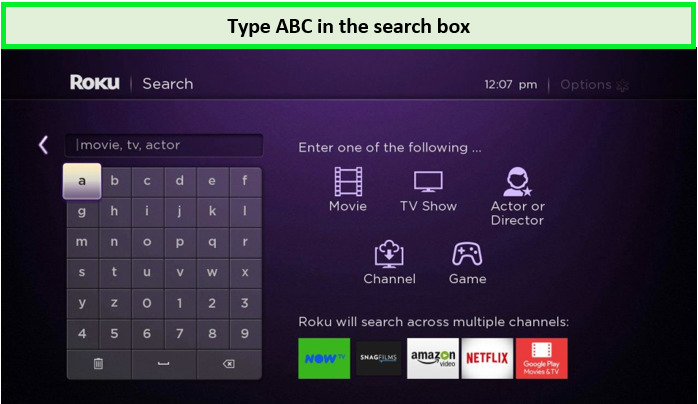 on-roku-type-abc-to-stream-in-Japan