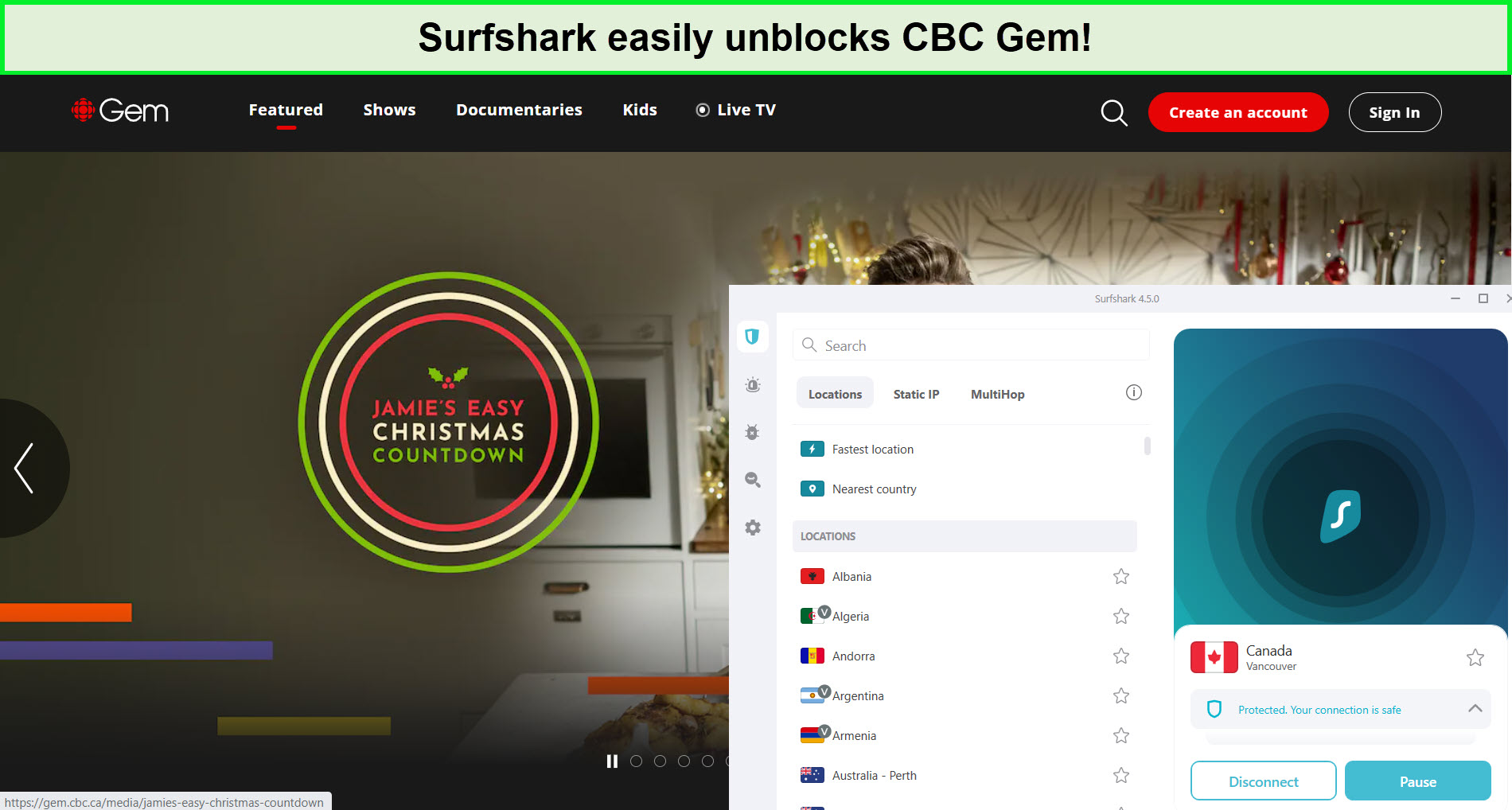 surfshark-unblocks-cbc-gem-in-india