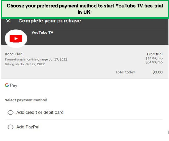 us-select-payment-method-on-youtube-tv-uk
