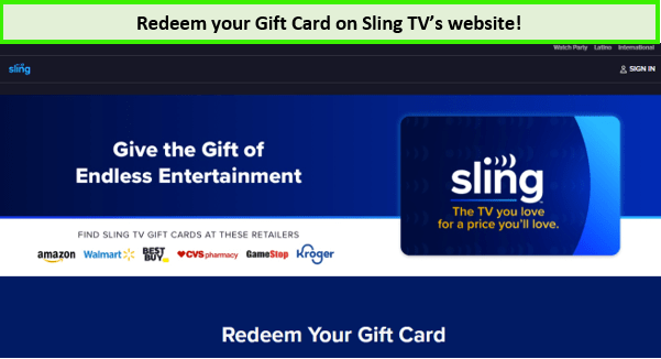  Échangez votre carte-cadeau Sling TV aux États-Unis en France 