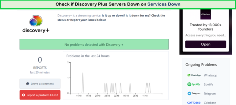 visit-discovery-plus-server-on-service-down-in-au