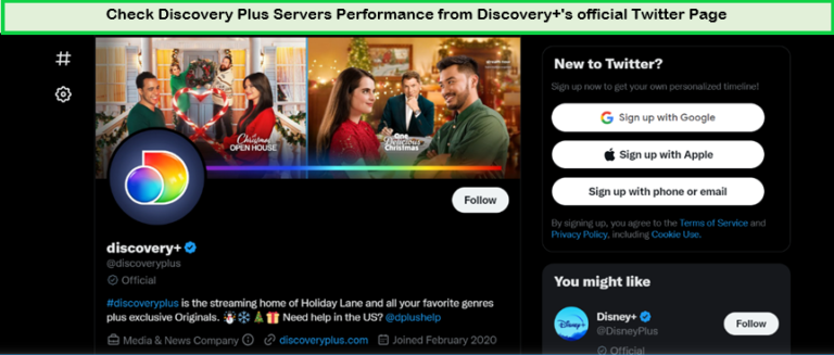 visit-discovery-plus-server-on-twitter-page-in-uk
