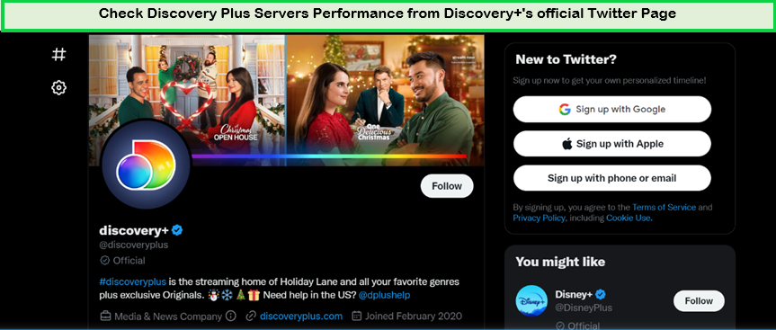 visit-discovery-plus-server-on-twitter-page-in-New Zealand