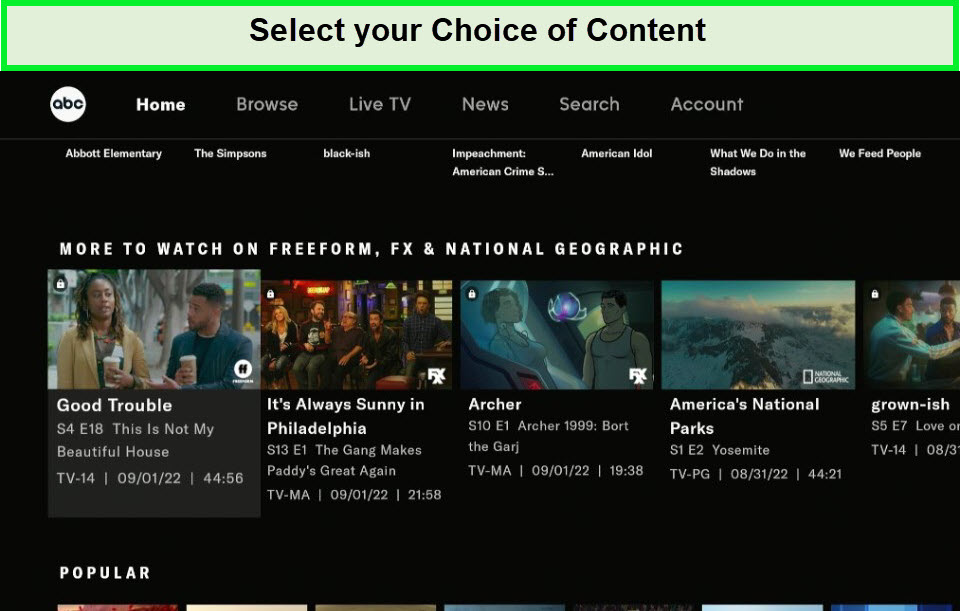 select-us-abc-content-categories-on-firestick-outside-USA