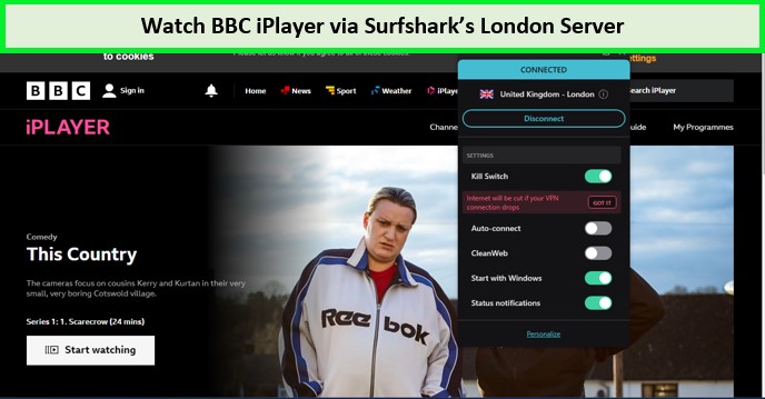 Watch BBC iPlayer in Canada via Surfshark!