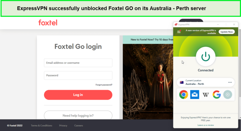 ExpressVPN Unblocks Foxtel GO  