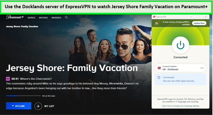 expressvpn-unblock-jersey-shore-family-vacation-on-paramount+ in Australia