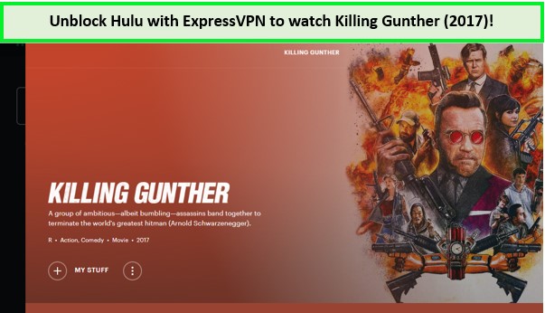  ExpressVPN verwenden, um Hulu zu entsperren, um Killing Gunther anzusehen. in - Deutschland 