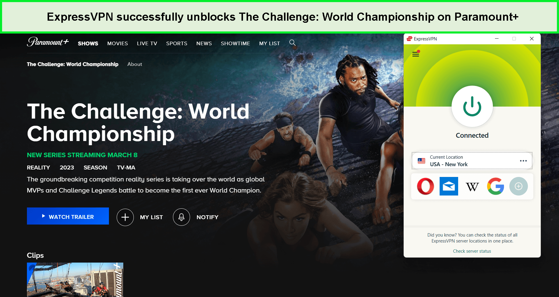 expressvpn-successfully-unblocks-the-challenge-world-championship-on-paramount+
