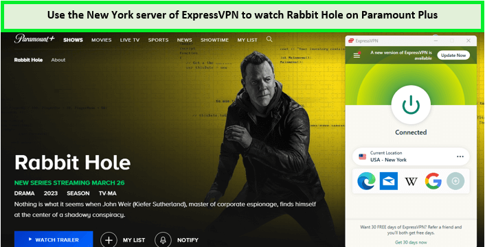 Unblock-Expressvpn-to-watch-rabbit-hole-on-paramount-plus-in-nz