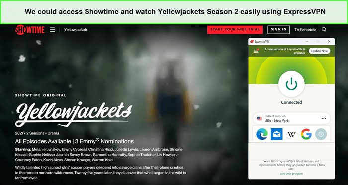 expressvpn-unblocked-showtime-to-watch-yellowjackets-season-2-in-india