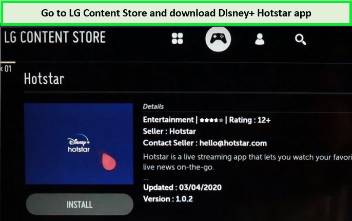  Accédez au contenu du magasin LG et téléchargez Hotstar. in - France 