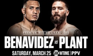 Watch David Benavidez vs Caleb Plant Fight in France on Showtime