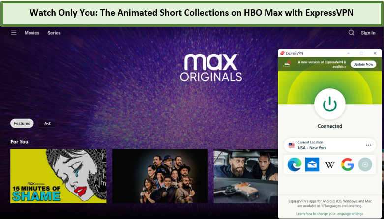 watch-only-you-the-animated-shorts-collections-on-hbo-max-outside-USA-with-expressvpn