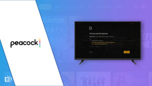 How to Fix Peacock TV CDN Error in Australia [Easy & Quick Guide]