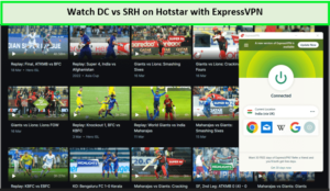 watch DC vs SRH IPL 2023 Live in USA on Hotstar in 2023