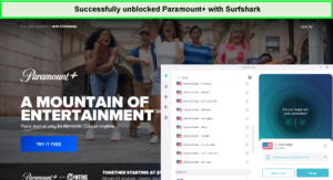 successfully-unblocked-paramount-plus-norway-with-surfshark