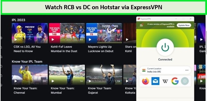 watch-rcb-vs-DC-on-hotstar-via-ExpressVPN-in-UAE