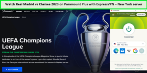  Regardez Real Madrid contre Chelsea 2023 sur Paramount Plus. in - France Avec ExpressVPN 