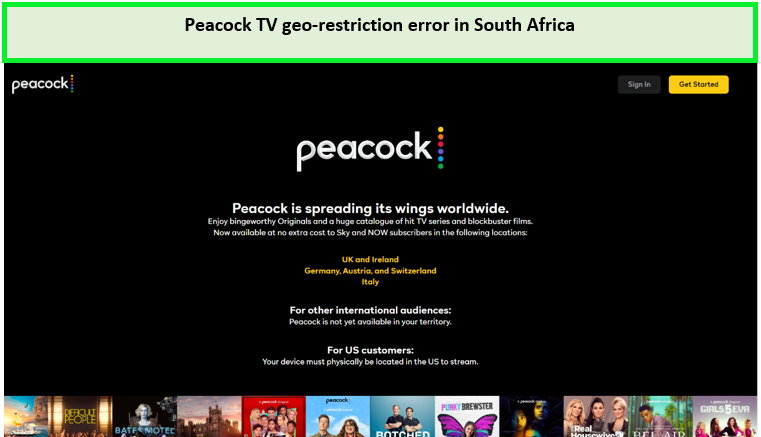 Peacock-TV-geo-restriction-error-in-South-Africa