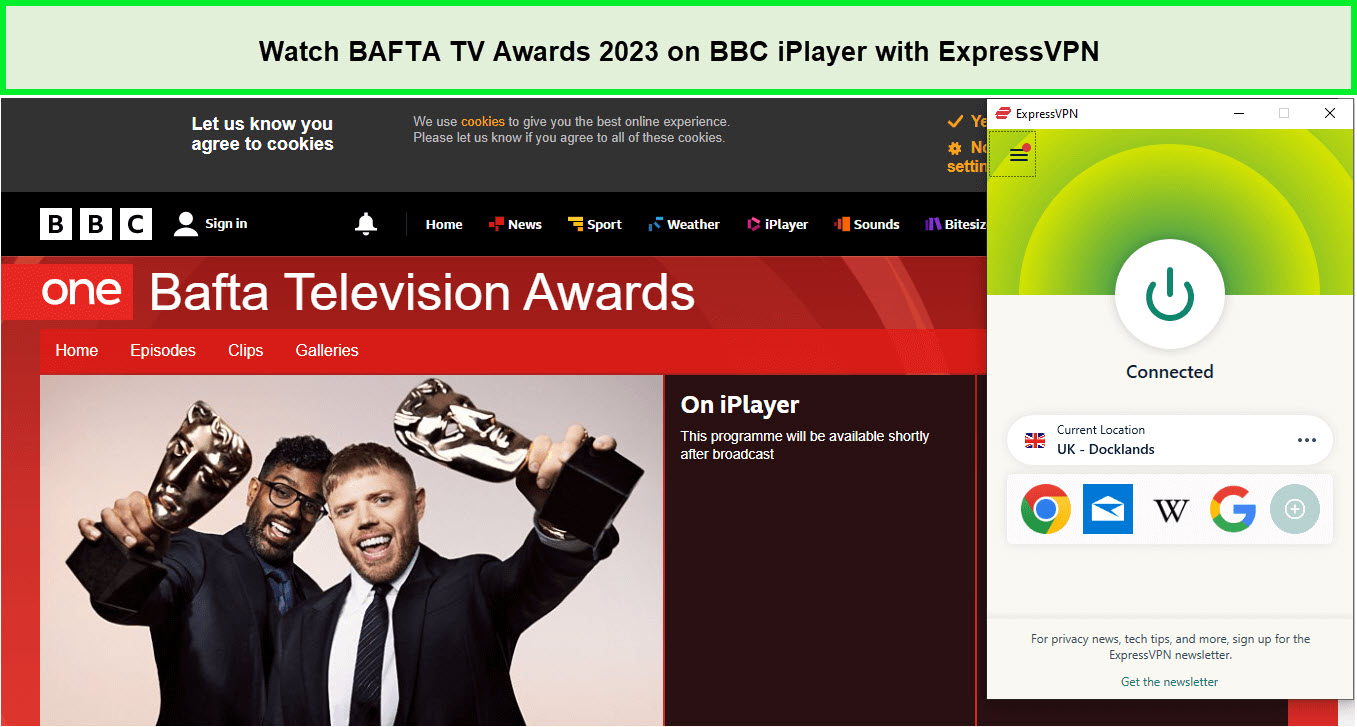 Watch-BAFTA-TV-Awards-2023--Singapore-on-BBC-iPlayer-with-ExpressVPN