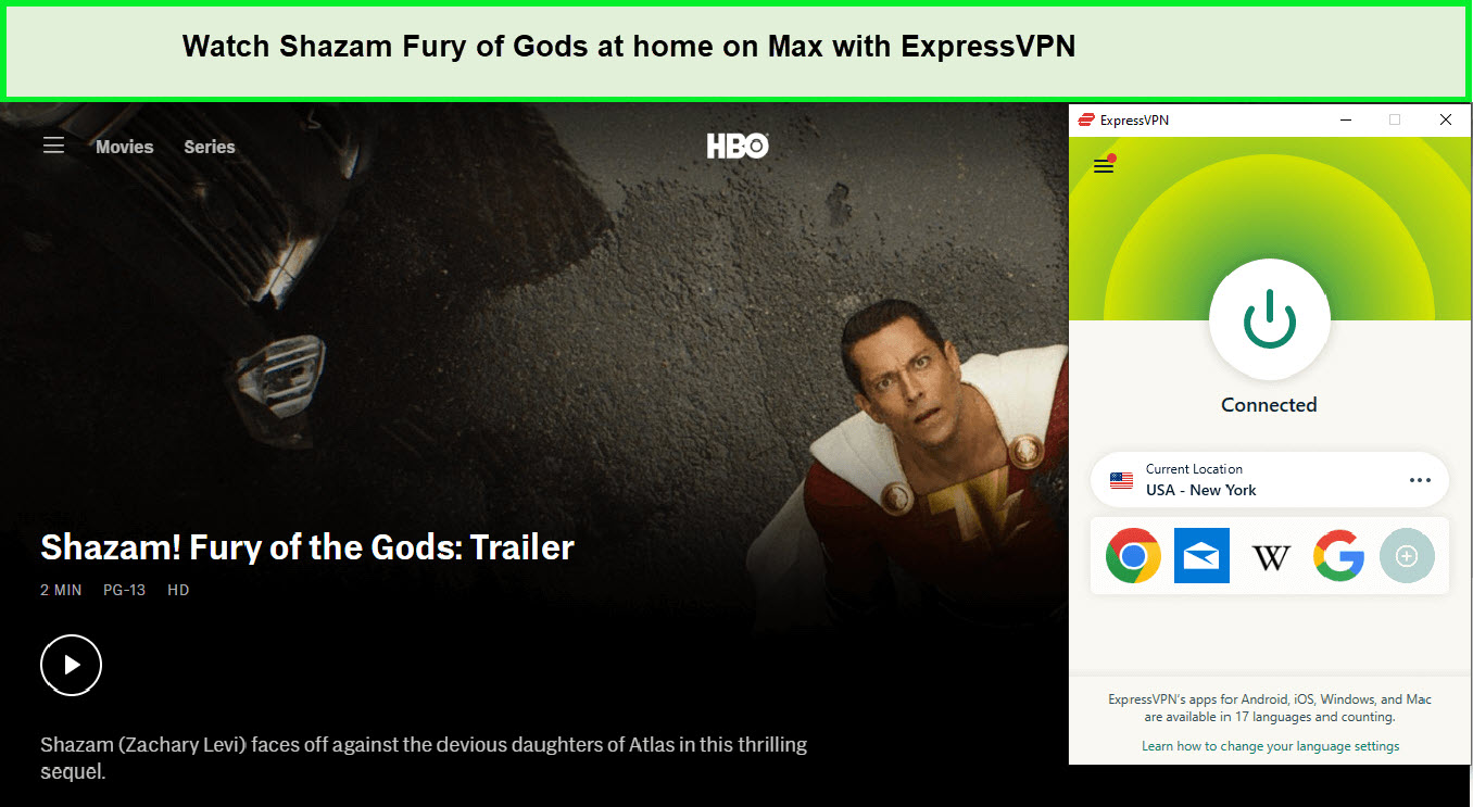 Watch-Shazam-Fury-of-Gods-at-home-in-New Zealand-on-Max-with-ExpressVPN