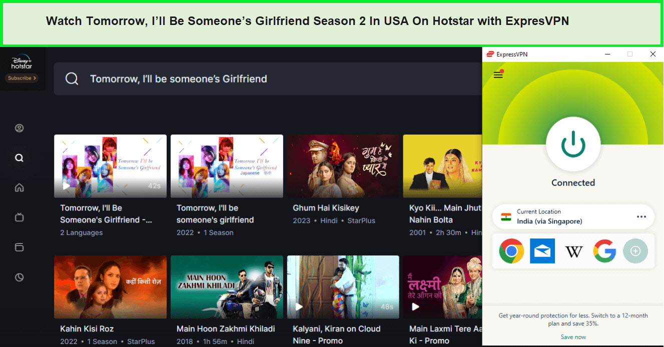 Watch-Tomorrow-Ill-Be-Someones-Girlfriend-Season-2-in-Singapore-On-Hotstar-with-ExpresVPN