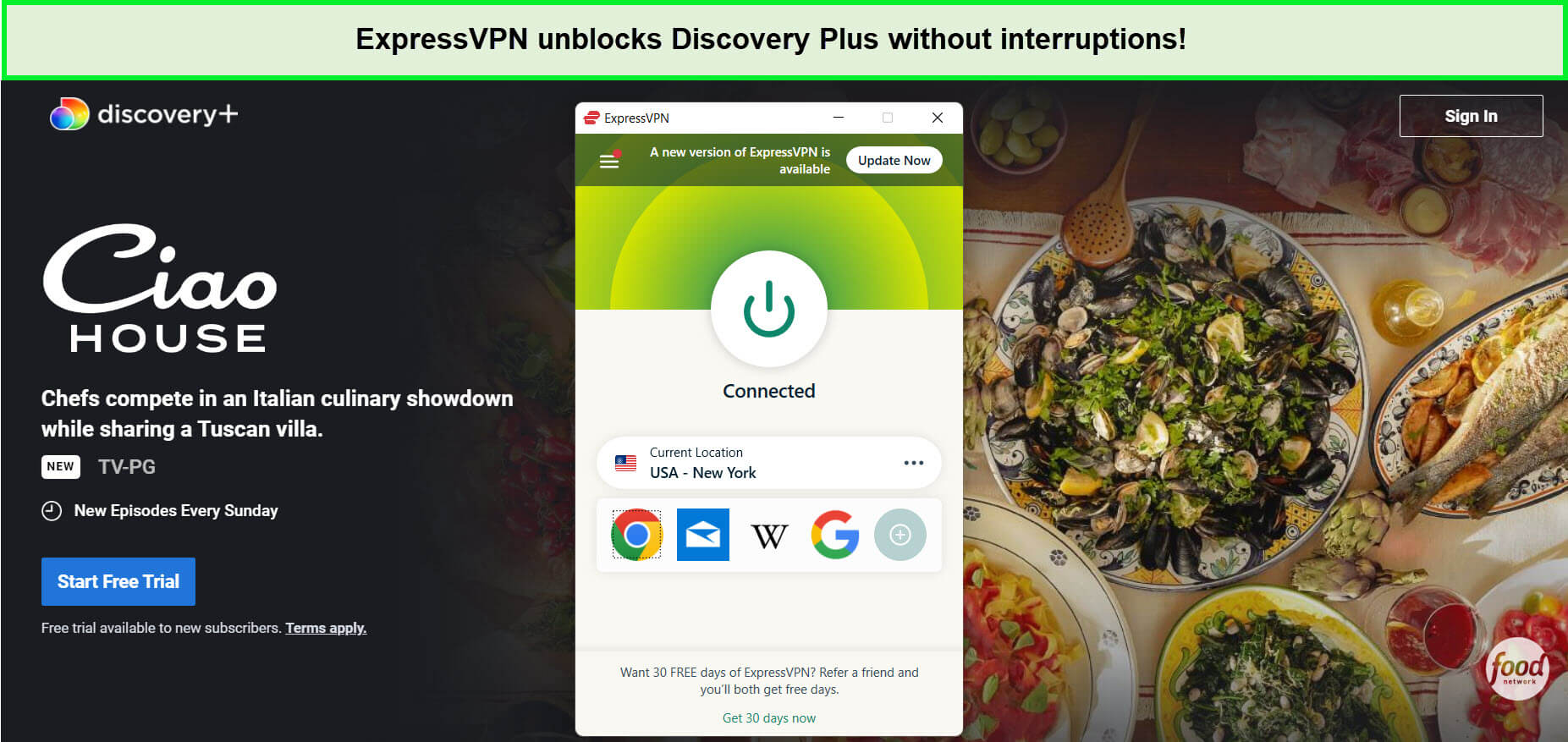 expressvpn-unblocks-ciao-house-season-one-in-South Korea-on-discovery-plus