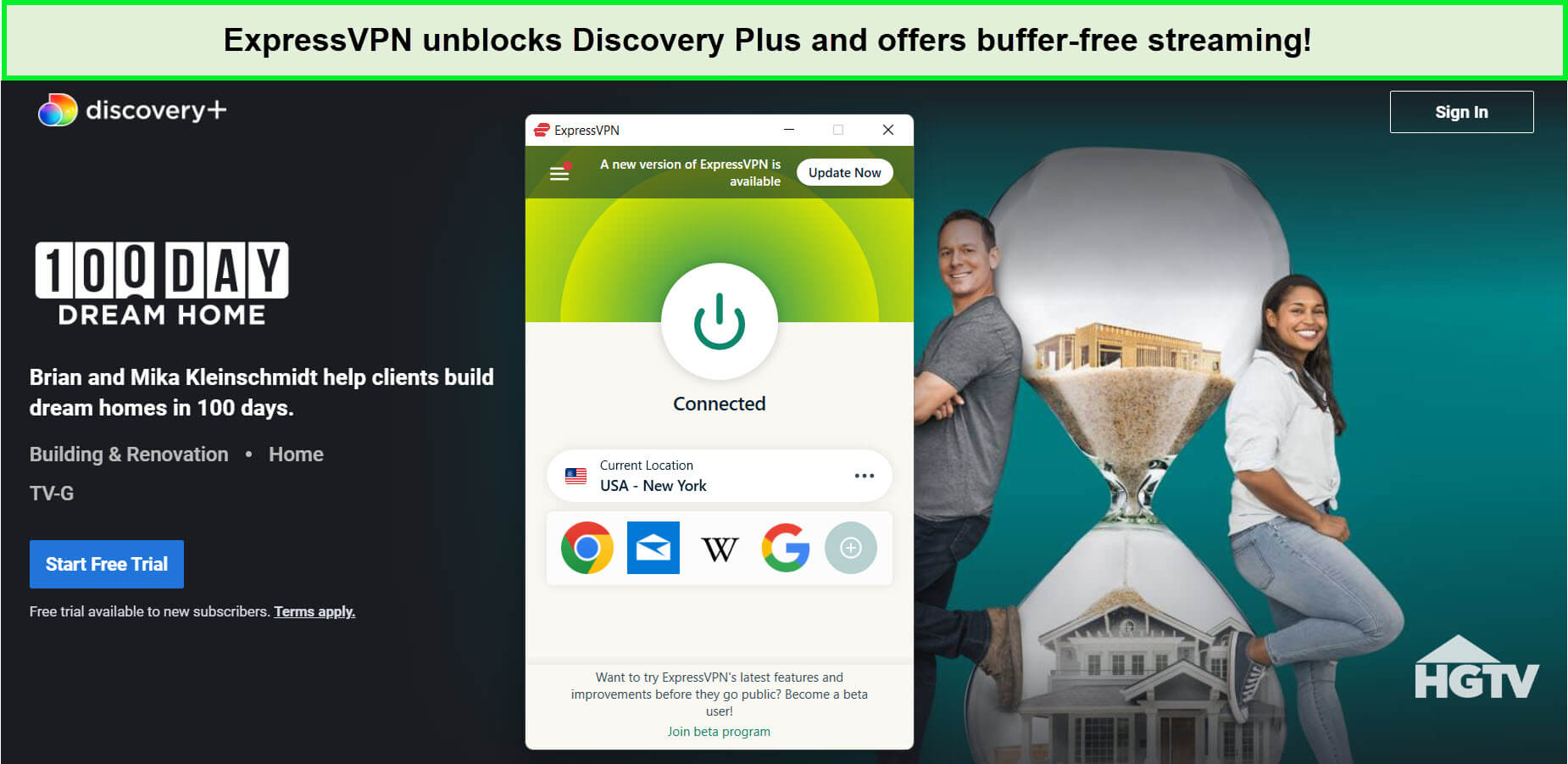 expressvpn-unblocks-hundred-day-dream-home-on-discovery-plus