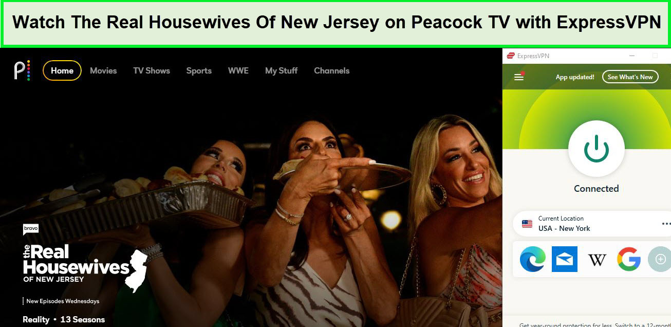  Kijk naar Real Housewives of New Jersey met ExpressVPN in - Nederland Op pauw tv 