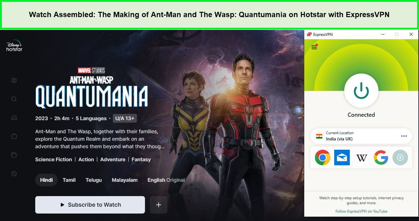 Watch-Assembled-The-Making-of-Ant-Man-and-The-Wasp-Quantumania-in-UK-on-Hotstar-with-ExpressVPN