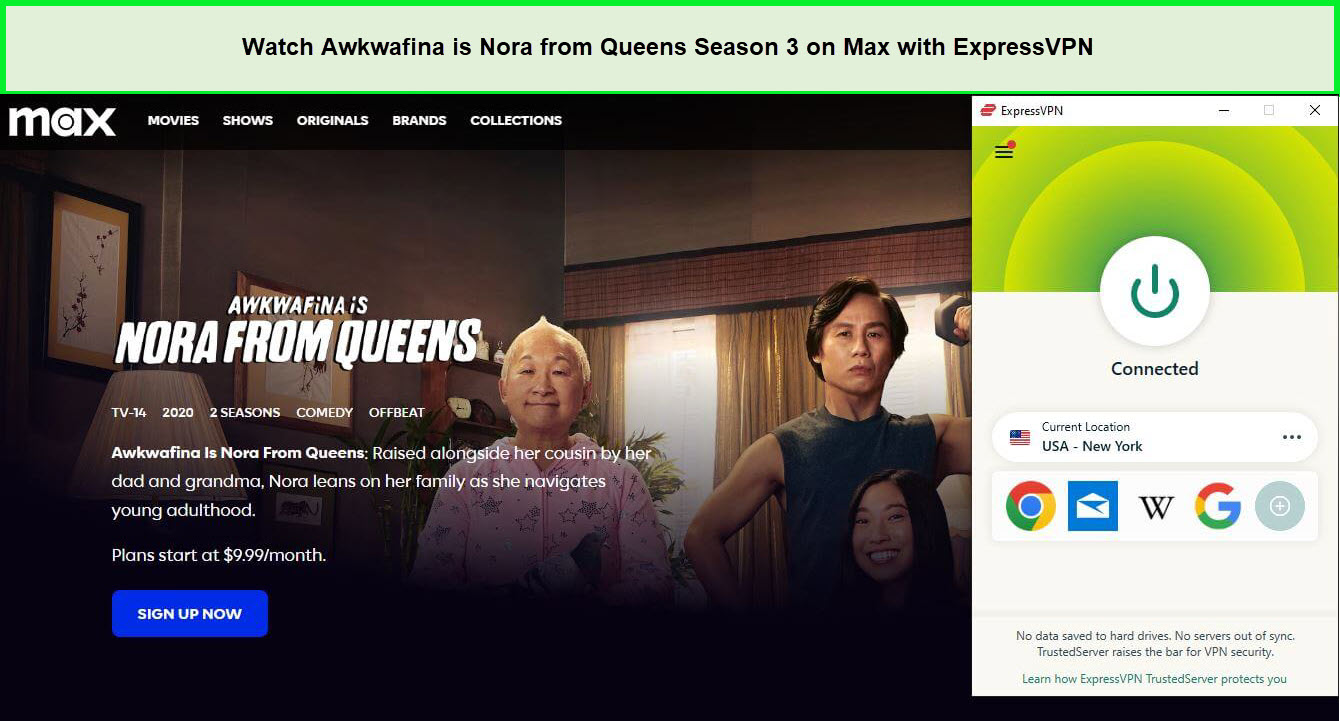 Watch-Awkwafina-is-Nora-from-Queens-Season-3-outside-USA-on-Max-with-ExpressVPN
