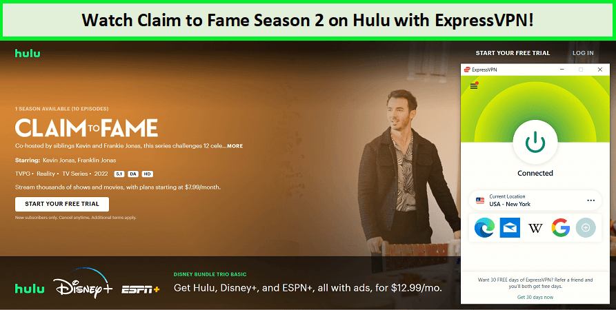 Watch-Claim-to-Fame-Season-2-on-Hulu-with-ExpressVPN