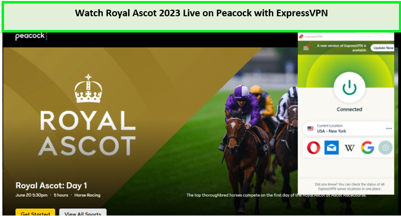  Kijk Royal Ascot 2023 Live  -  Op Peacock met ExpressVPN 
