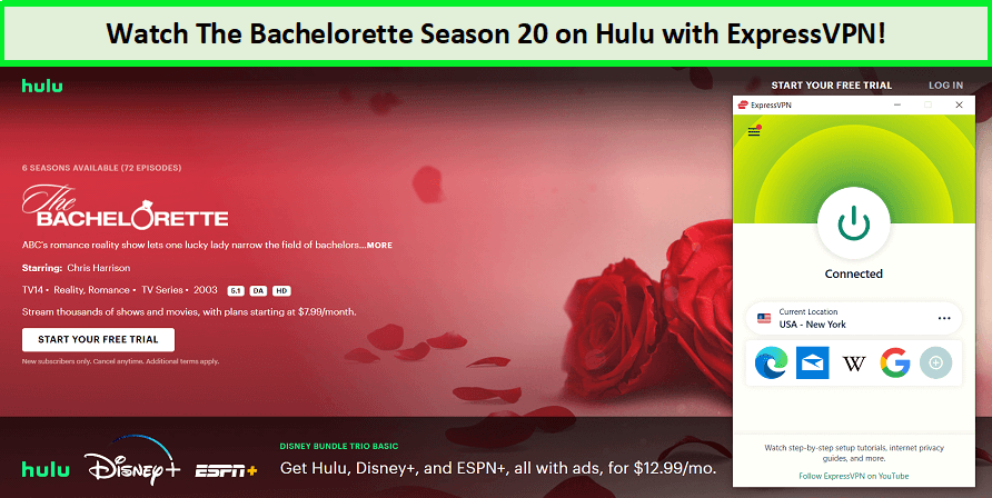 Watch-The-Bachelorette-Season-20-in-South Korea-on-Hulu-with-ExpressVPN