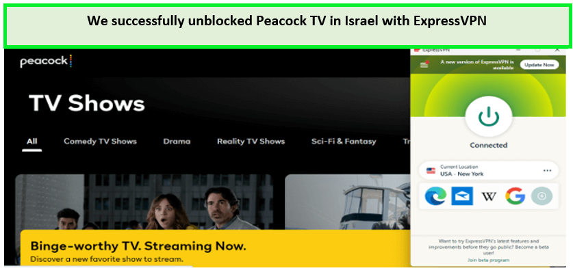 We-successfully-unblocked-Peacock-TV-in-Israel-with-ExpressVPN