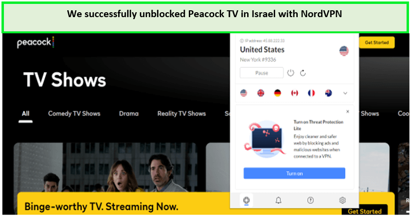 We-successfully-unblocked-Peacock-TV-in-Israel-with-NordVPN