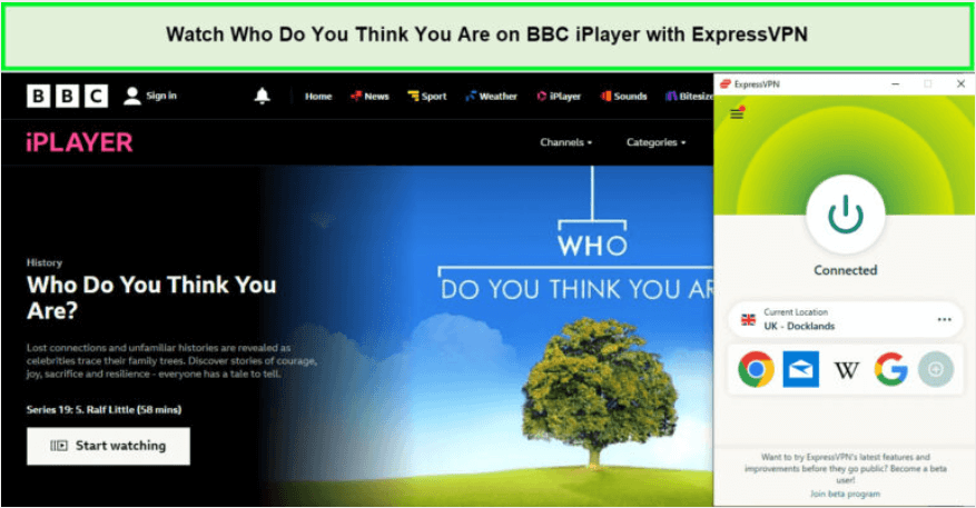 expressVPN-unblocks-who-do-you-think-you-are-on-BBC-iPlayer-outside-UK
