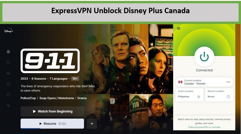 ExpressVPN unblock Disney Plus outside-Canada