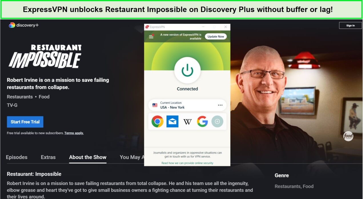 expressvpn-unblocks-restaurant-impossible-on-discovery-plus-in-Spain