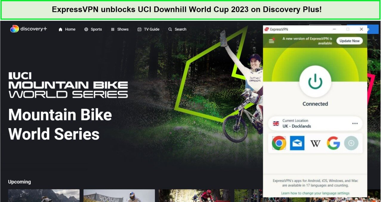 expressvpn-unblocks-uci-downhill-world-cup-2023-on-discovery-plus-plus-in-Japan