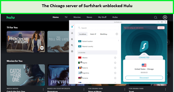  Surfshark-desbloquear-Hulu in - Espana 