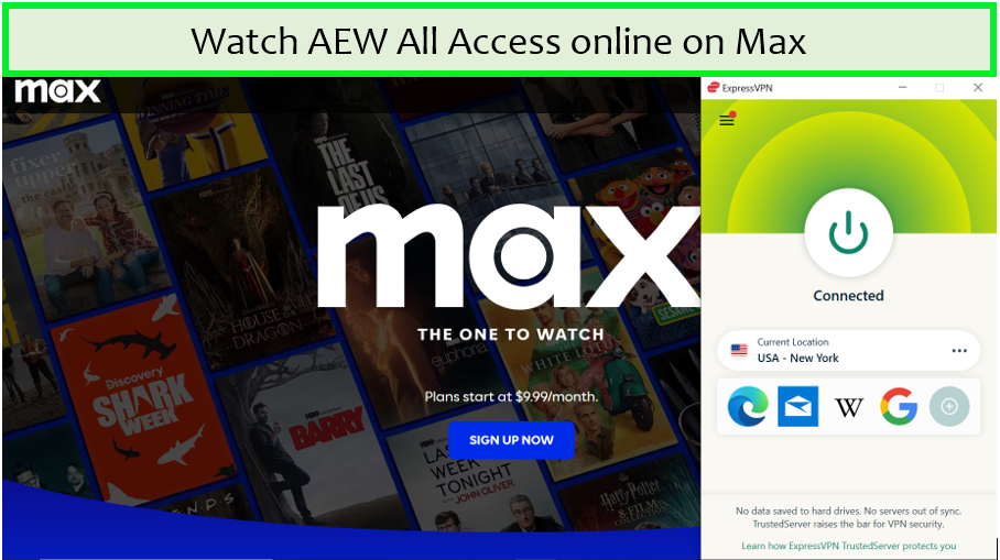 watch-aew-all-access-in-South Korea-on-max-with-expressvpn
