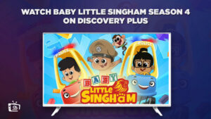 How To Watch Baby Little Singham Season 4 in Singapore on Discovery Plus?