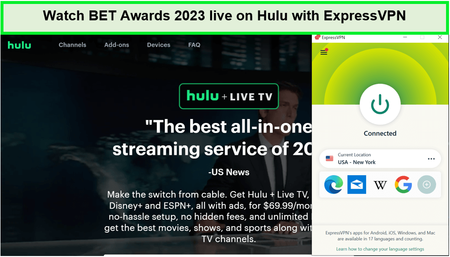 watch-bet-awards-2023-live-in-UAE-on-hulu-with-expressvpn