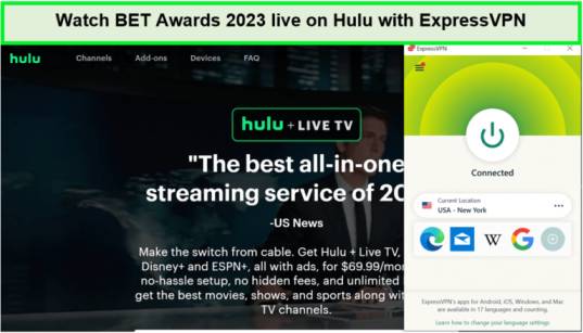 watch-bet-awards-2023-live-outside-USA-on-hulu-with-expressvpn