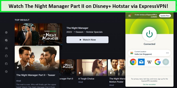 watch The Night Manager Season 2   on Hotstar