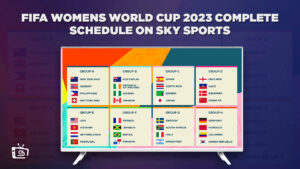 FIFA Women’s World Cup 2023 complete Schedule