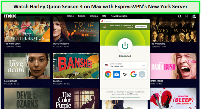 Watch-Harley-Quinn-Season-4-in-South Korea-on-Max-with-ExpressVPN