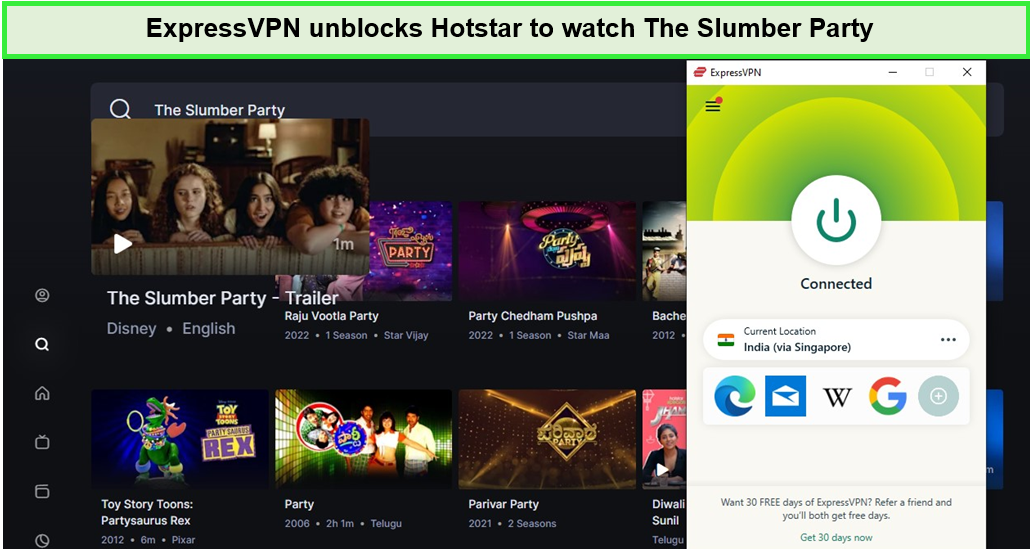 Use-ExpressVPN-to-watch-The-Slumber-Party-in-USA-on-Hotstar